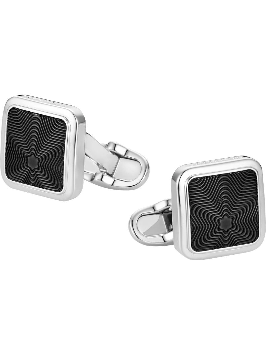 Mancuernillas Montblanc de Plata