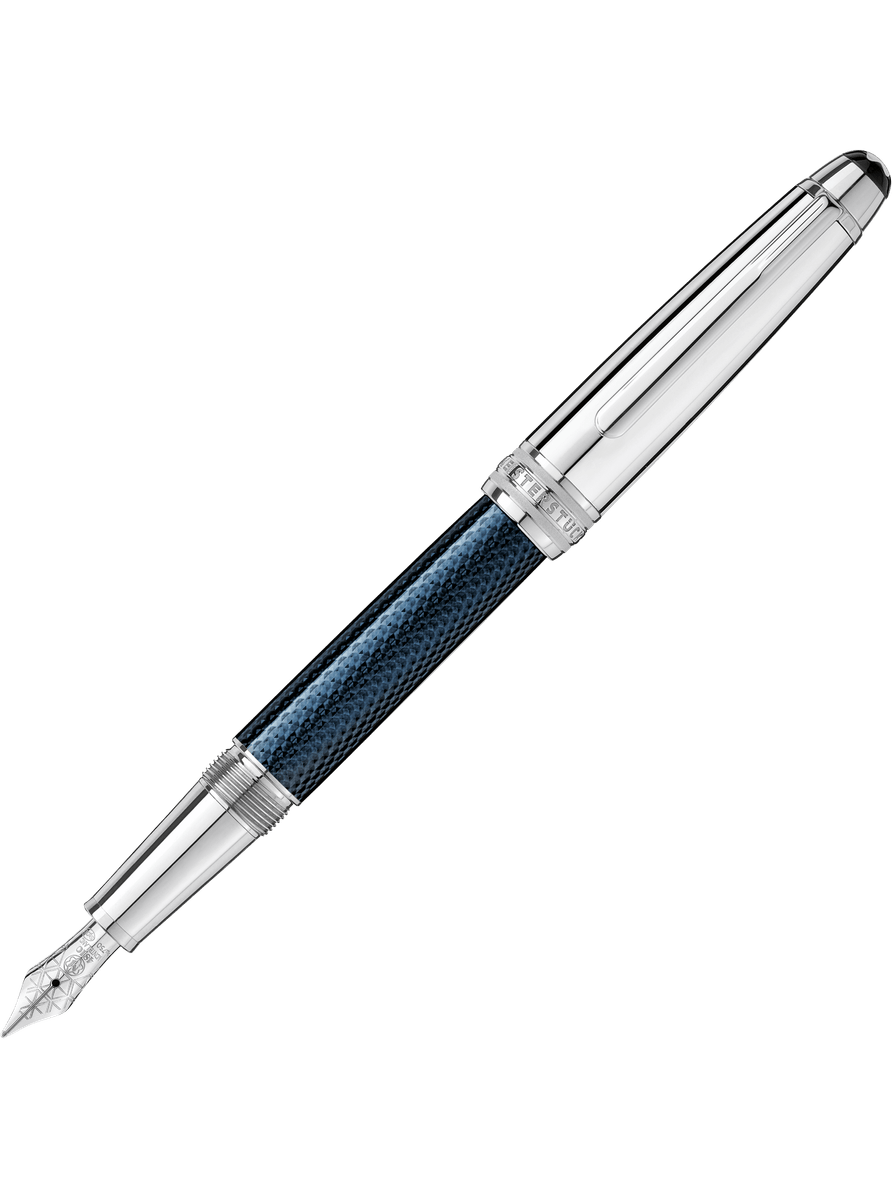 Pluma Fuente Montblanc Meisterstück Solitaire Doué Blue Hour