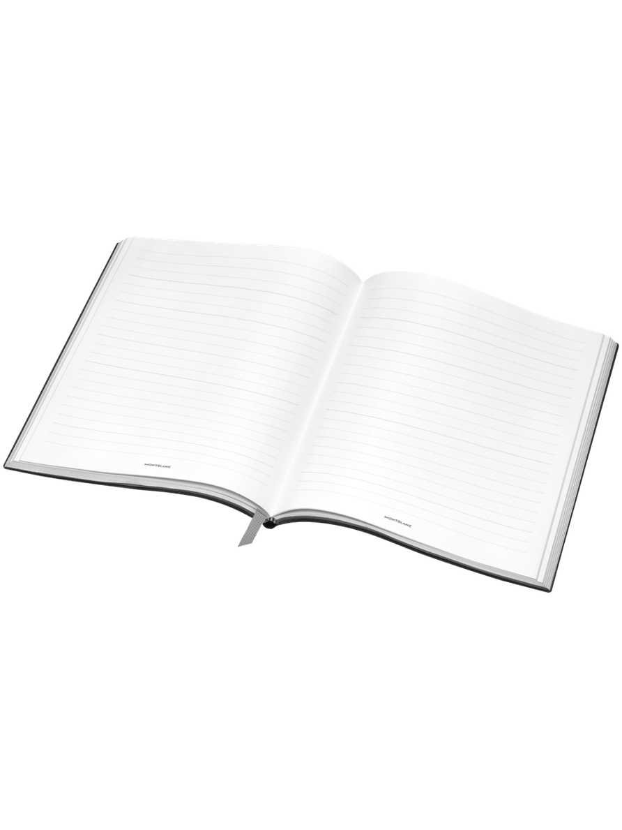 Montblanc Fine Stationery Cuaderno de dibujo #149 negro con líneas