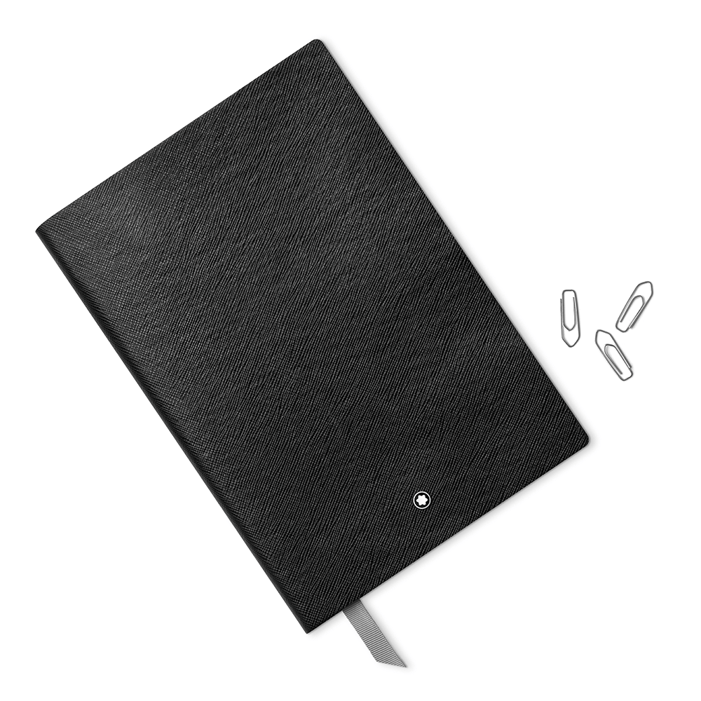 MONTBLANC Notebook #146 ブラック　113294 Cuaderno Montblanc Fine Stationery #146 con líneas - Montblanc
