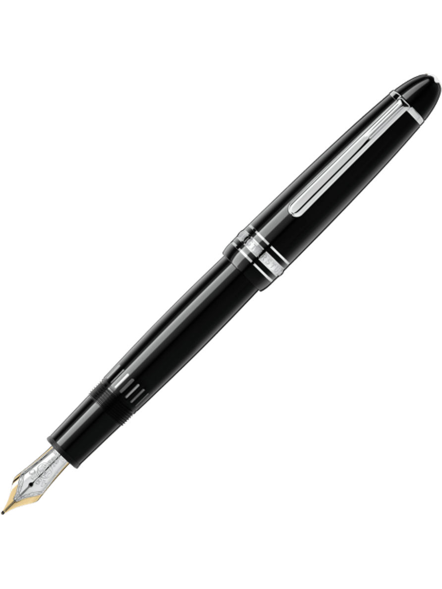 Pluma Fuente Montblanc Meisterstück LeGrand platinada