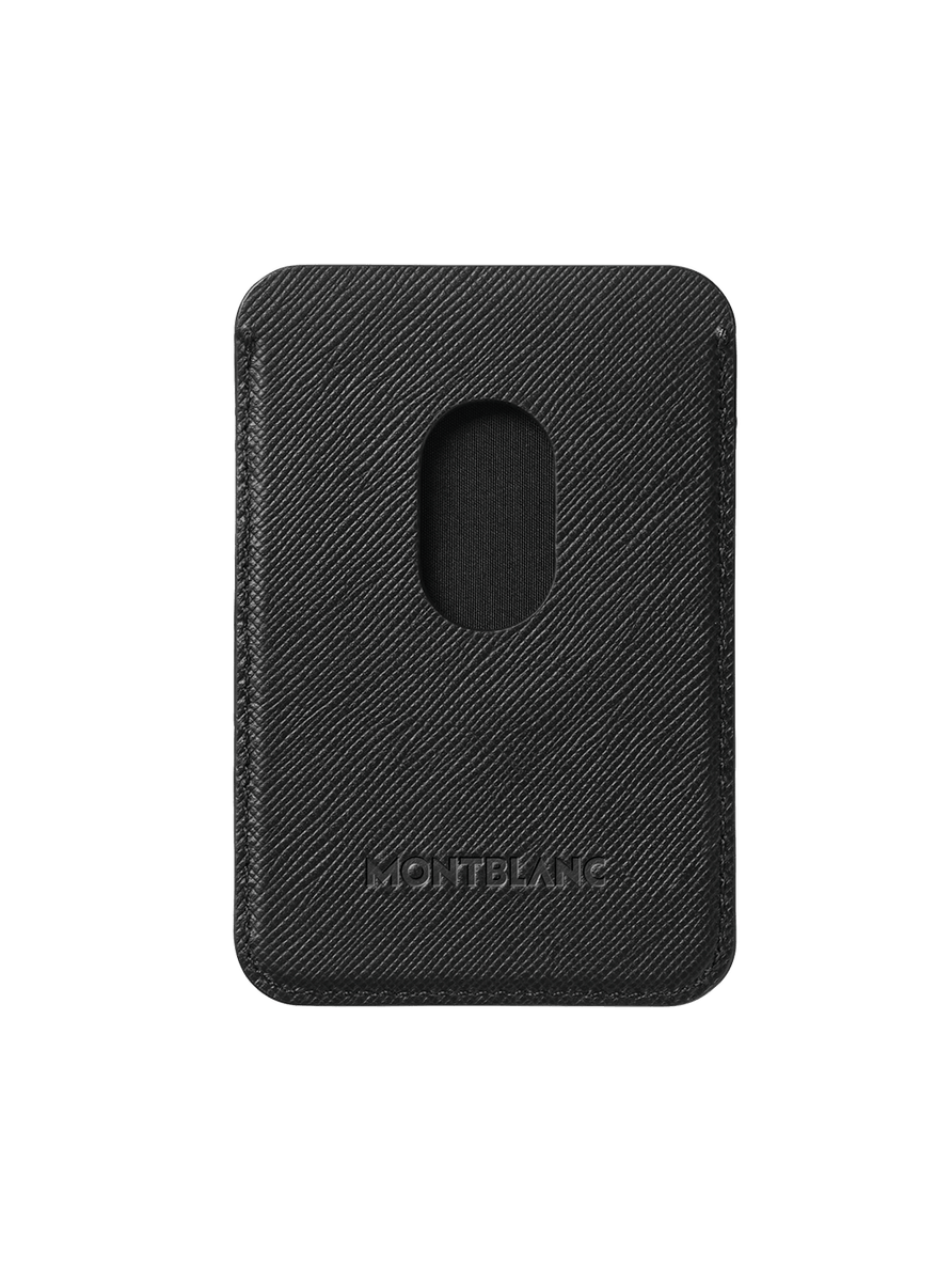 Montblanc Sartorial Cartera para 2 tarjetas con imán para Apple iPhone