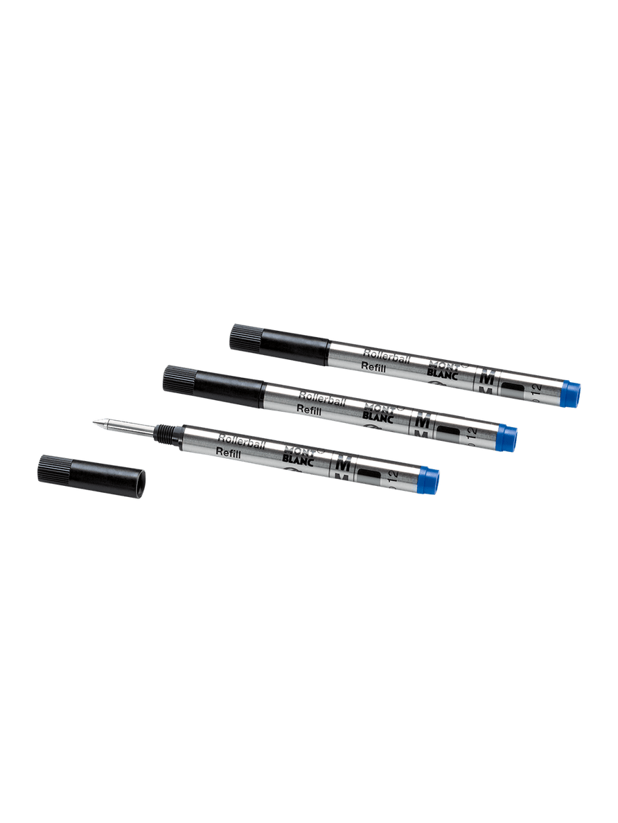 3 recambios para rollerball pequeño (M) Royal Blue