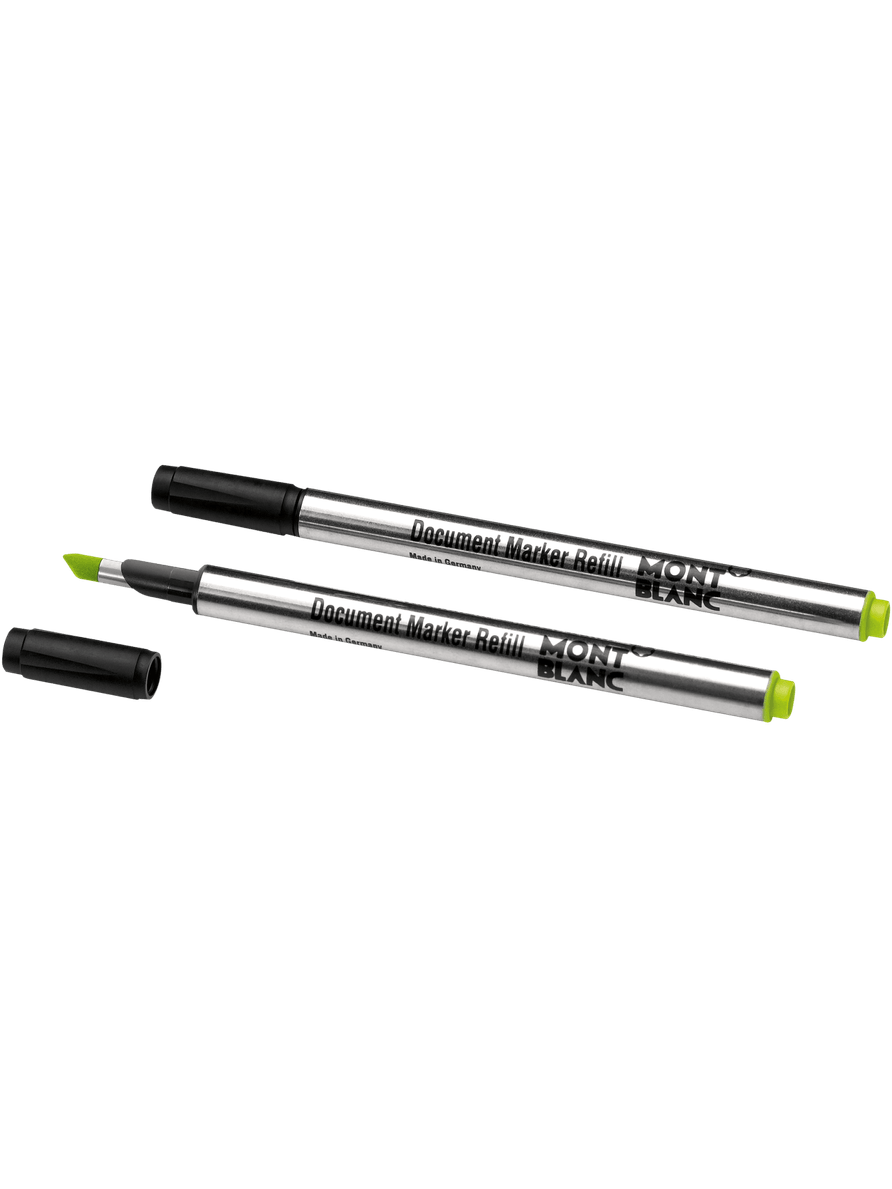 2 recambios para marcador de documentos, Luminous Green