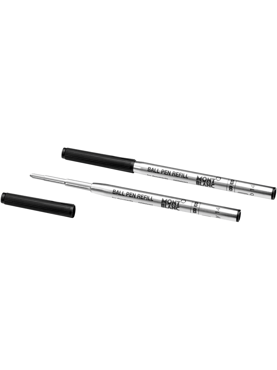 2 recambios para bolígrafo (B), Mystery Black