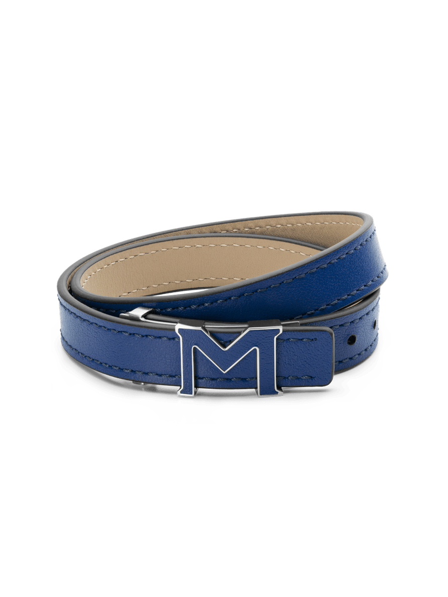 Brazalete azul Montblanc M