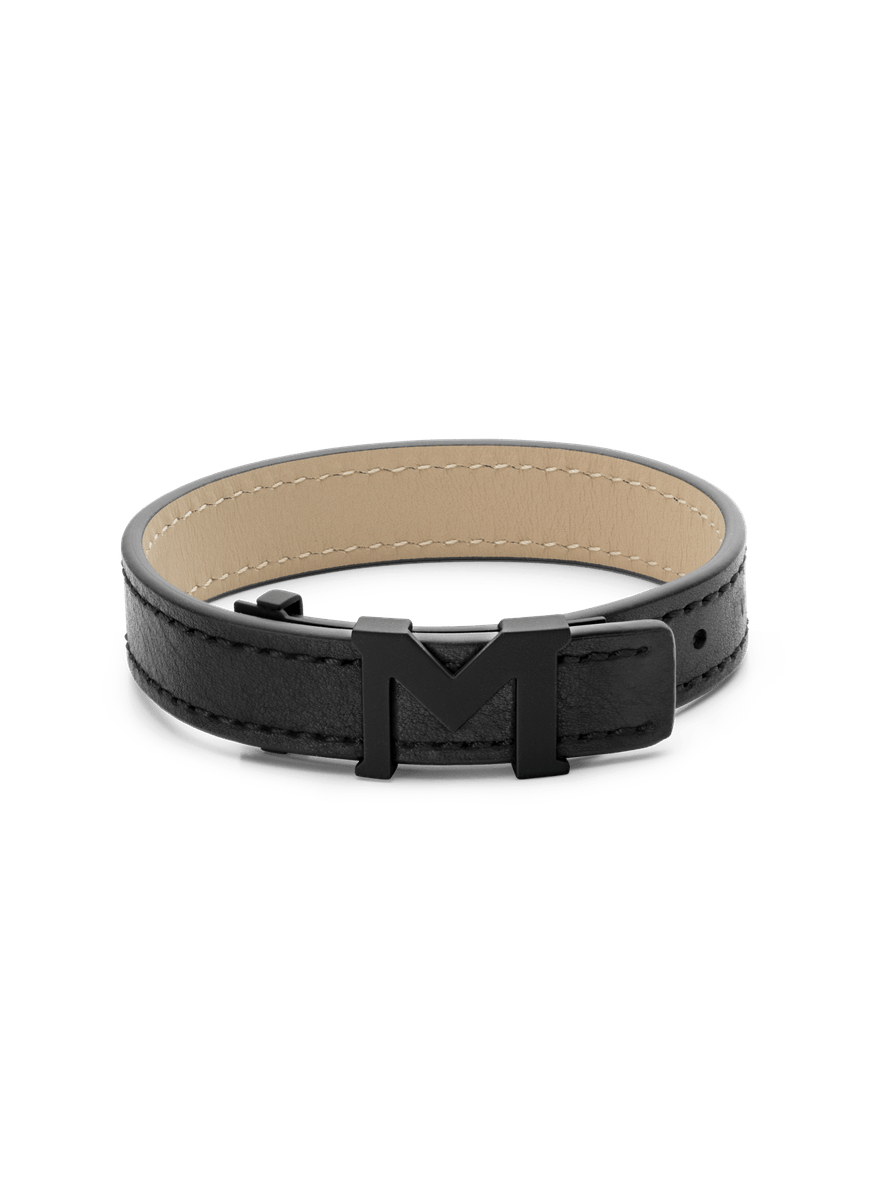 Brazalete negro Montblanc M