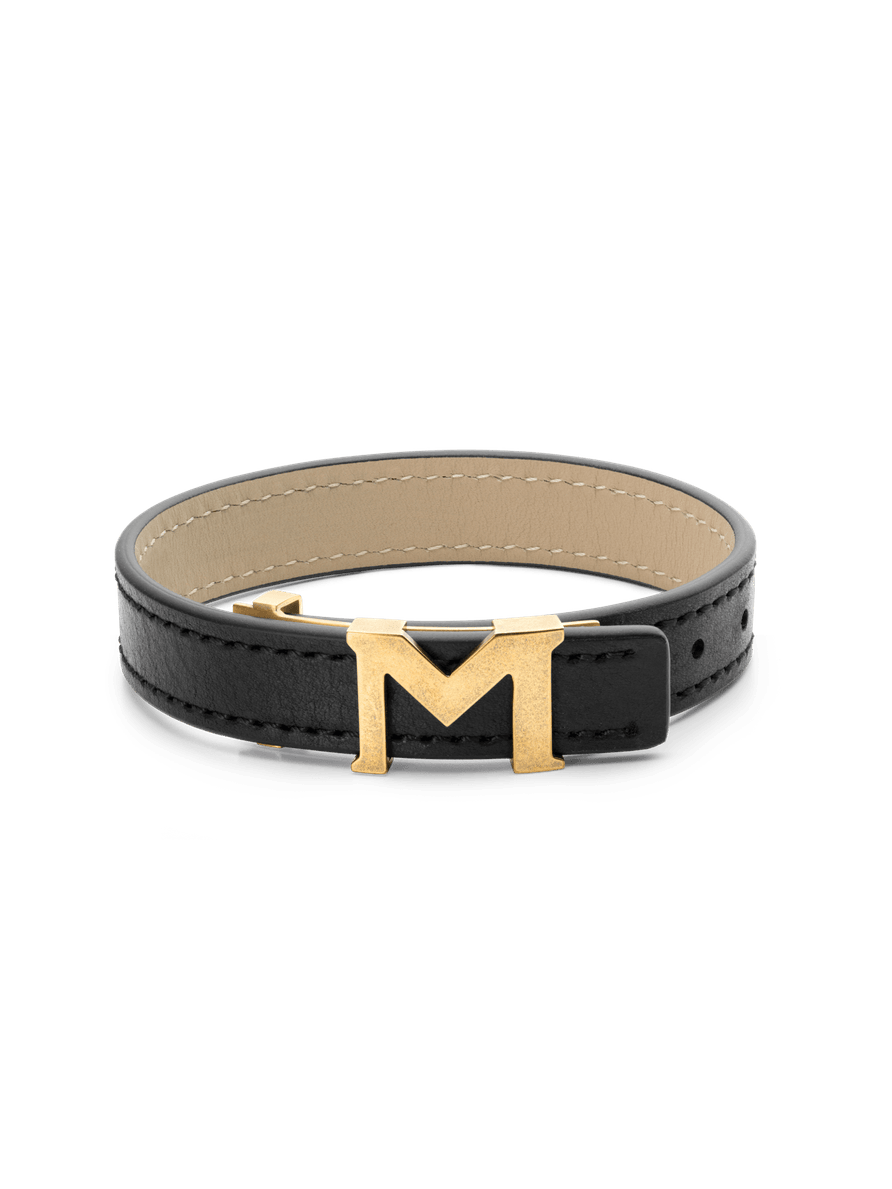 Brazalete dorado Montblanc M
