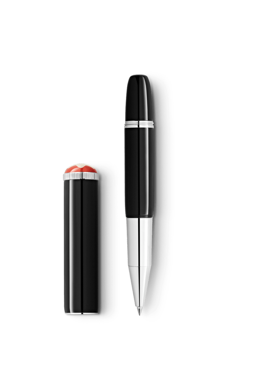 Rollerball negro Montblanc Heritage Rouge et Noir "Baby" Edición Especial