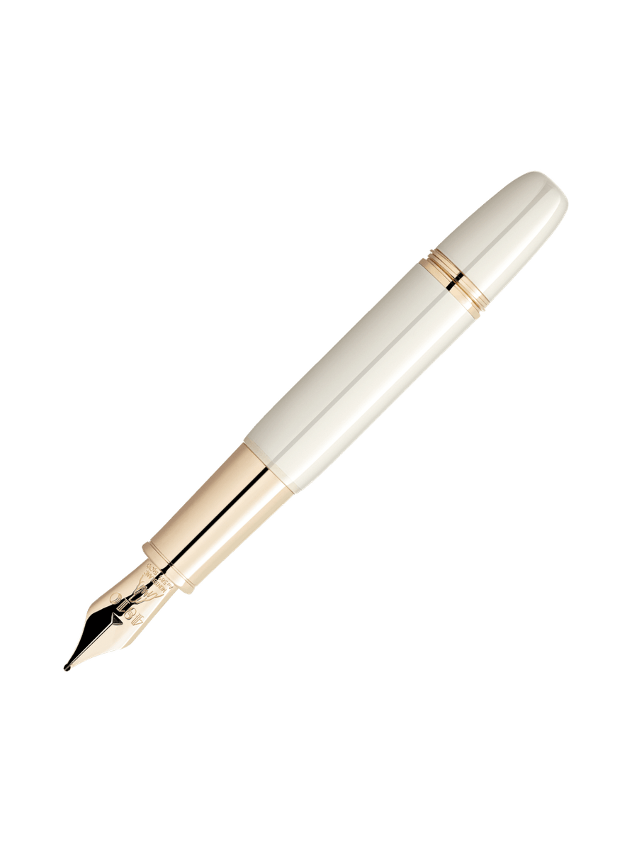 Pluma Fuente (M) marfil Montblanc Heritage Rouge et Noir "Baby" Edición Especial
