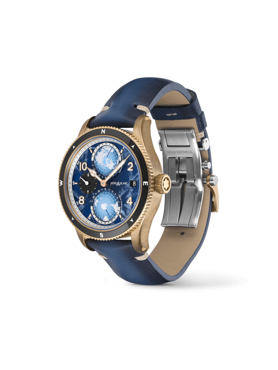 Reloj Montblanc 1858 Geosphere 0 Oxygen Edición Limitada -1786 piezas