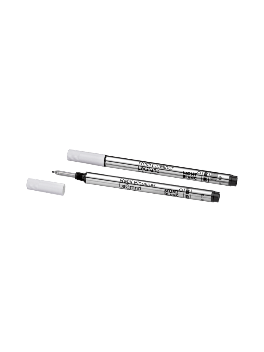 2 recambios para fineliner LeGrand, Mystery Black (B)