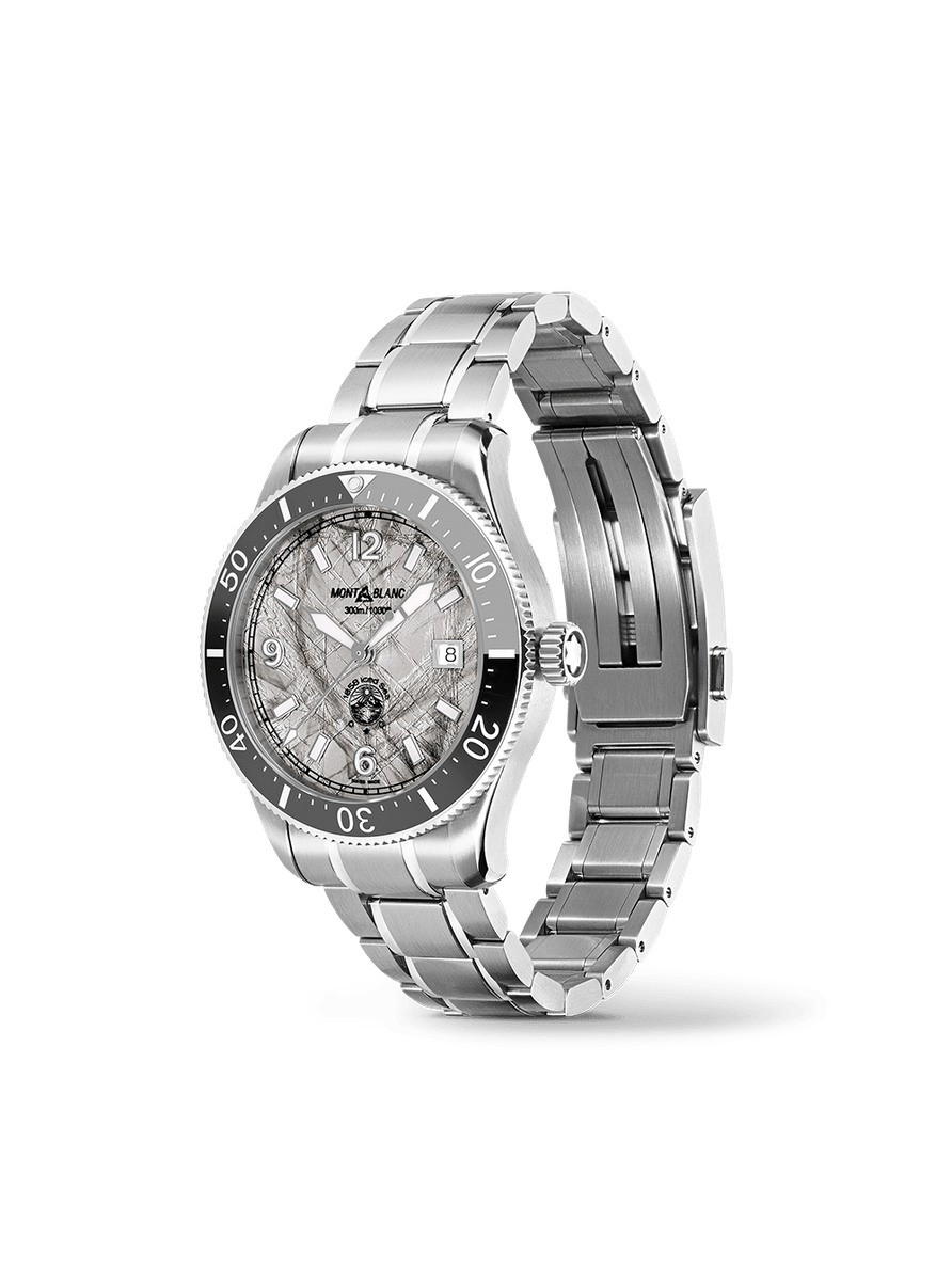 Reloj Montblanc 1858 Iced Sea Automatic Date Grey