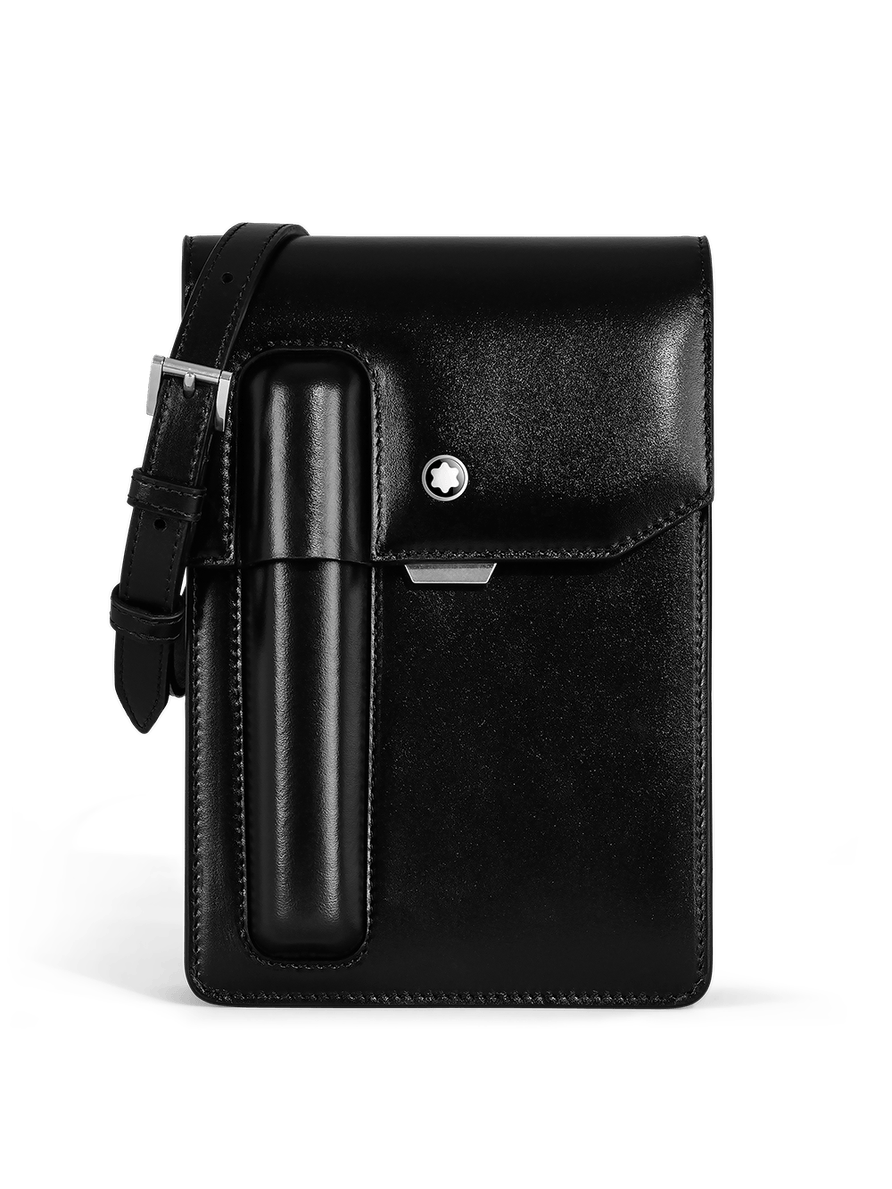 Bolso Messenger pequeño Meisterstück con funda para artículos de escritura