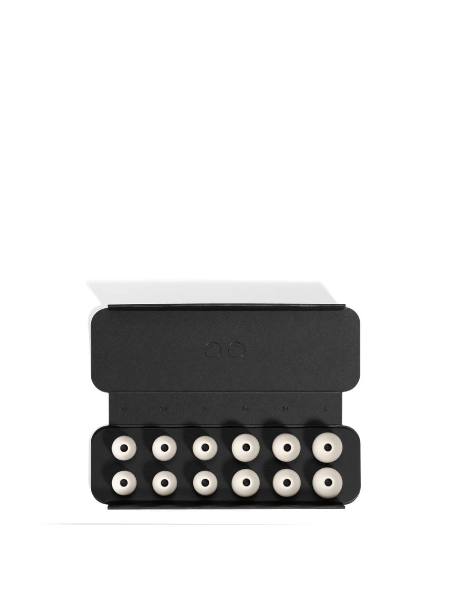 Almohadillas para audífonos Montblanc color marfil