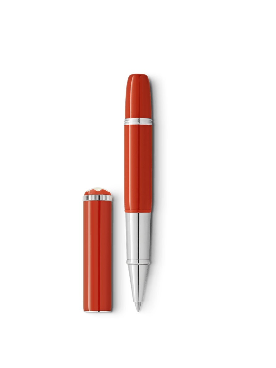 Rollerball Montblanc Heritage Rouge et Noir "Baby" color coral Edición Especial