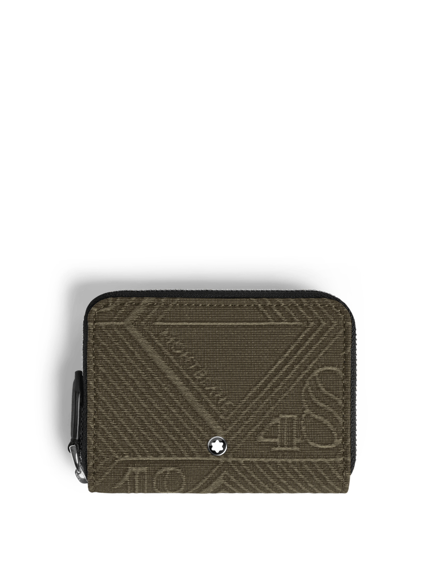 Minicartera para 2 tarjetas con cremallera