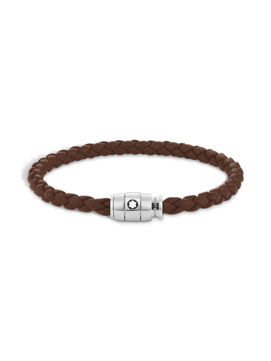 Brazalete color marrón leonado talla G