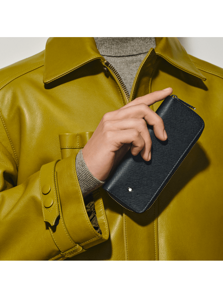 Estuche con cremallera para 2 artículos de escritura Sartorial