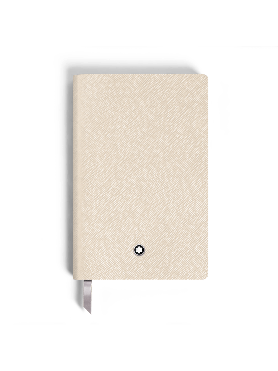 Cuaderno pequeño piel Saffiano peyote con líneas