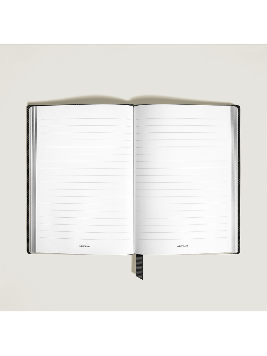 Cuaderno mediano Extreme 3.0 negro con líneas