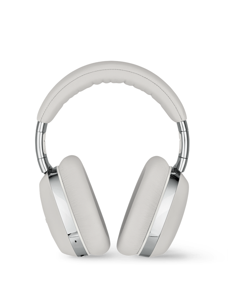 Audífonos inteligentes Montblanc MB 01 con almohadillas de color gris
