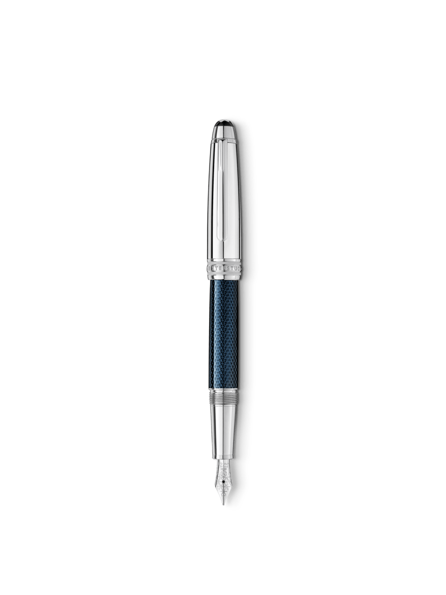 Pluma Fuente Montblanc Meisterstück Solitaire Doué Blue Hour