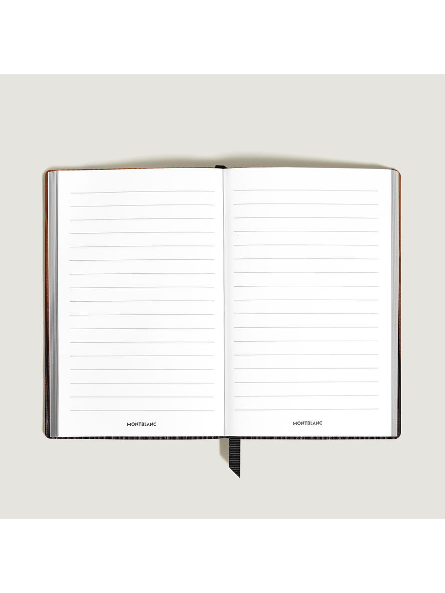 Cuaderno pequeño Corteccia efecto Sfumato con líneas