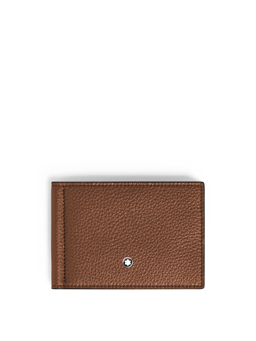 Cartera para 6 tarjetas con pinza para billetes Grain