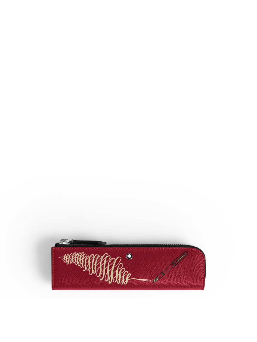 Estuche para 1 artículo de escritura con cremallera Año del Caballo Sartorial