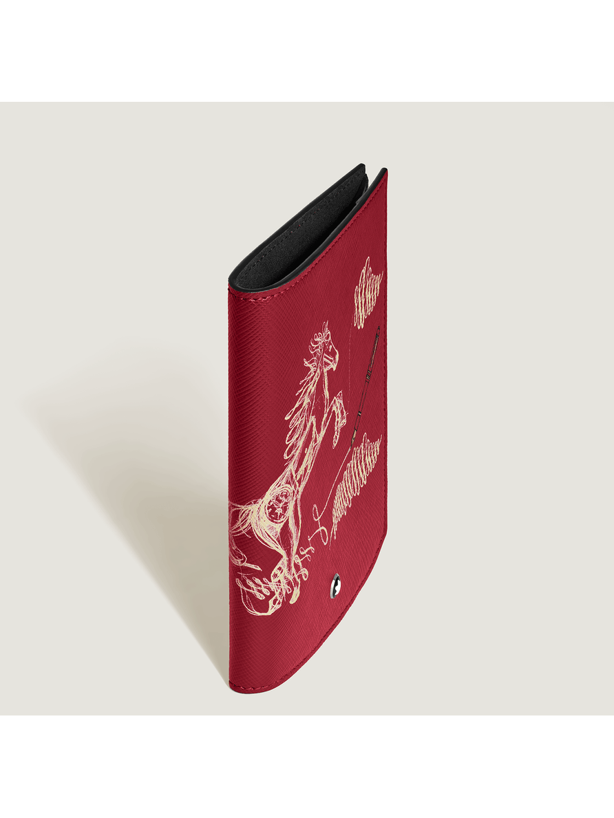 Funda para pasaporte Año del Caballo Sartorial