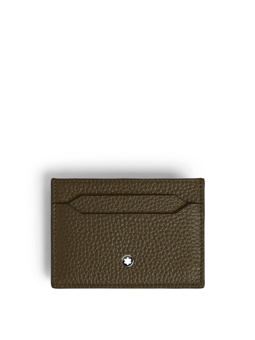 Tarjetero para 5 tarjetas Grain color caqui