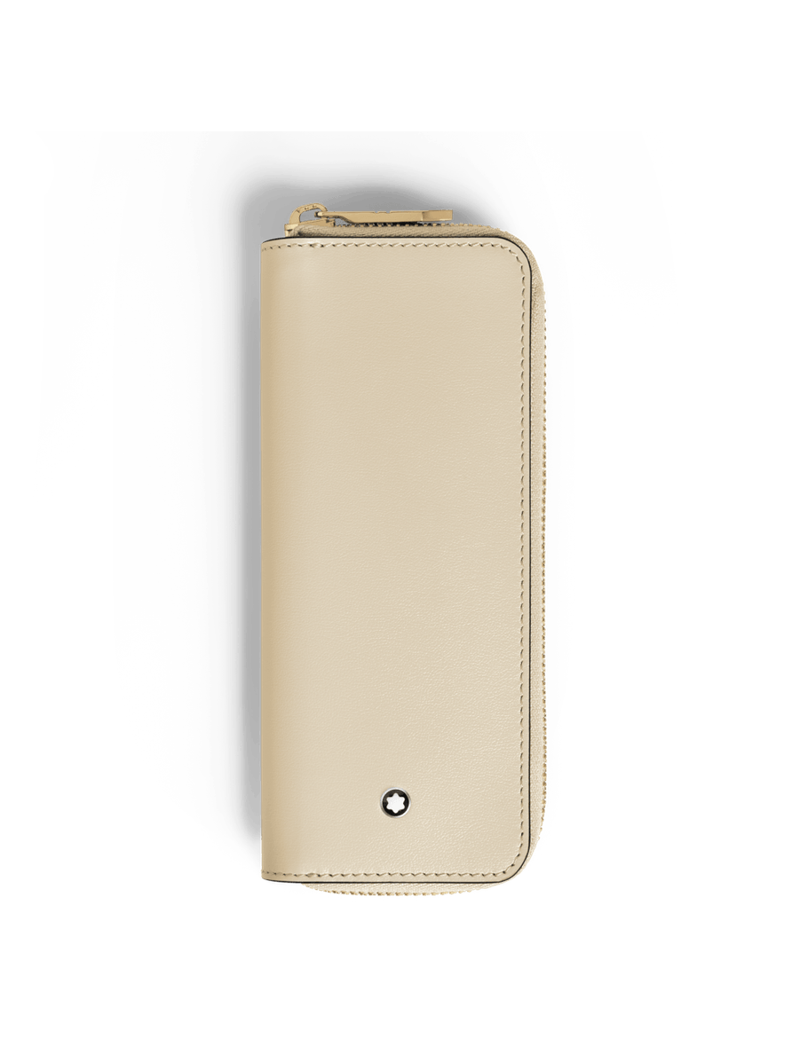 Estuche para 2 artículos de escritura con cremallera Meisterstück