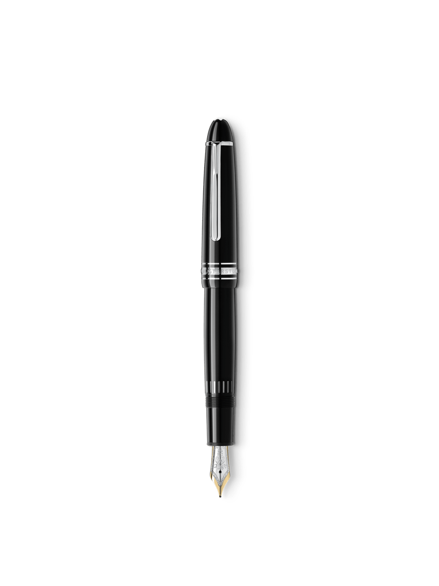 Pluma Fuente Montblanc Meisterstück LeGrand platinada