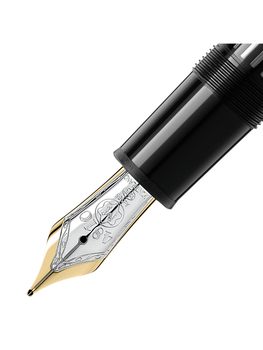 Pluma Fuente Montblanc Meisterstück LeGrand platinada